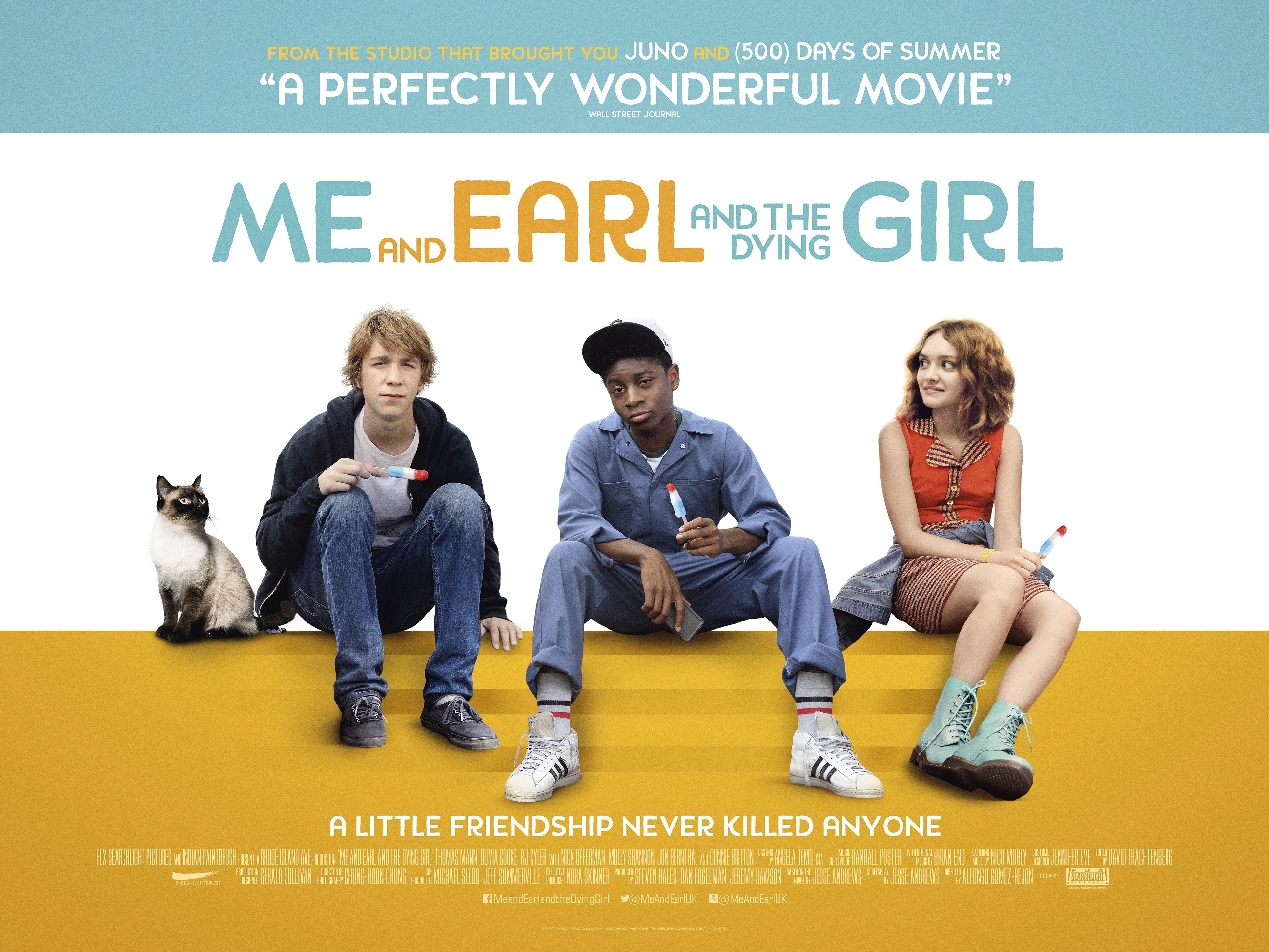 2015 Me And Earl And The Dying Girl