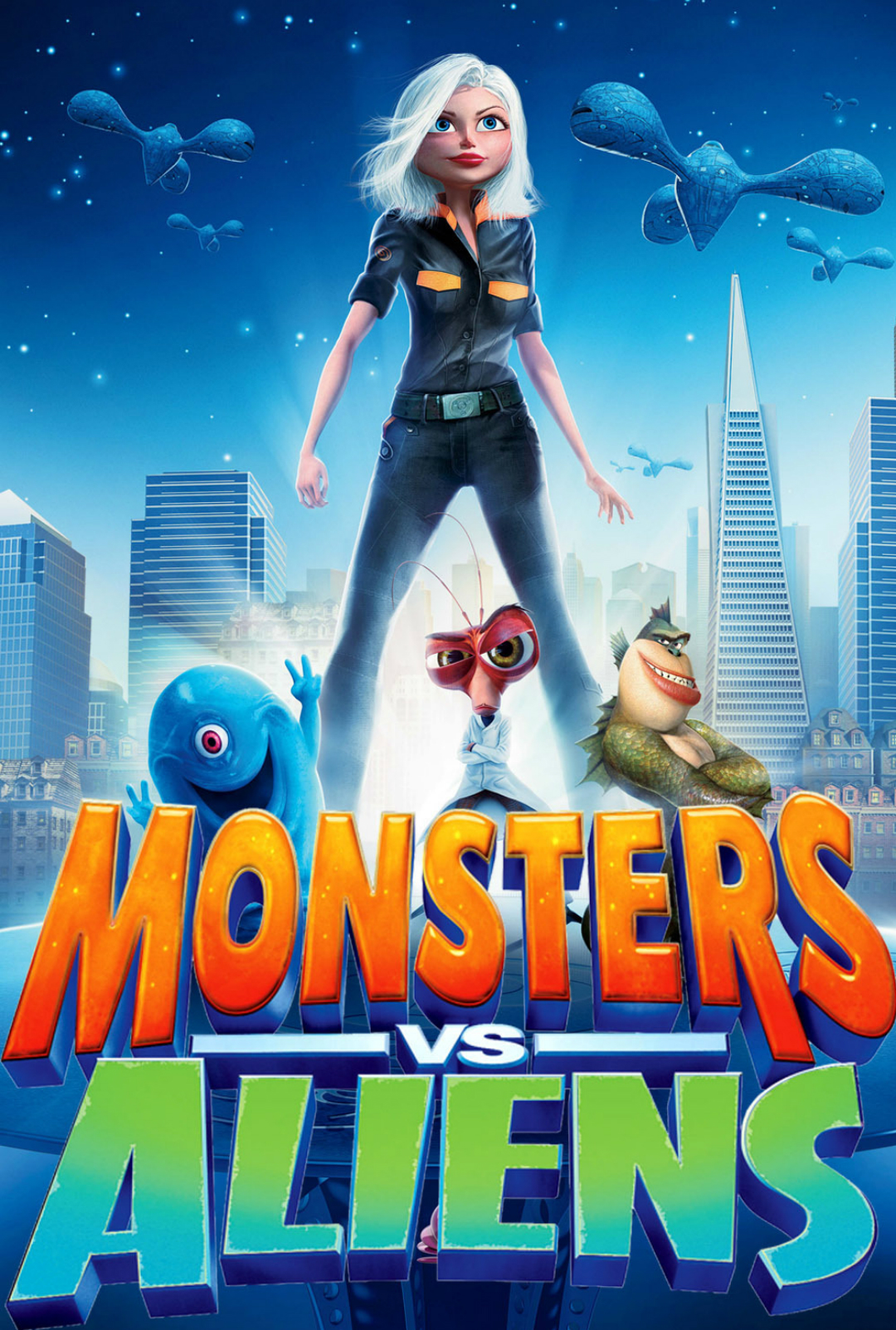 Monsters vs. Aliens (2009) - Movie Review / Film Essay