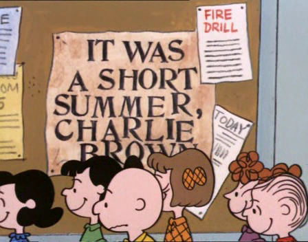 It Was a Short Summer, Charlie Brown (1969)