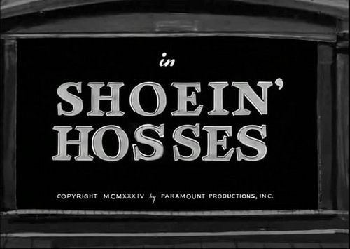 Shoein’ Hosses (1934)