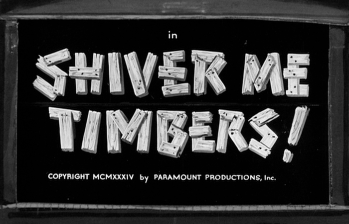 Shiver Me Timbers! (1934)