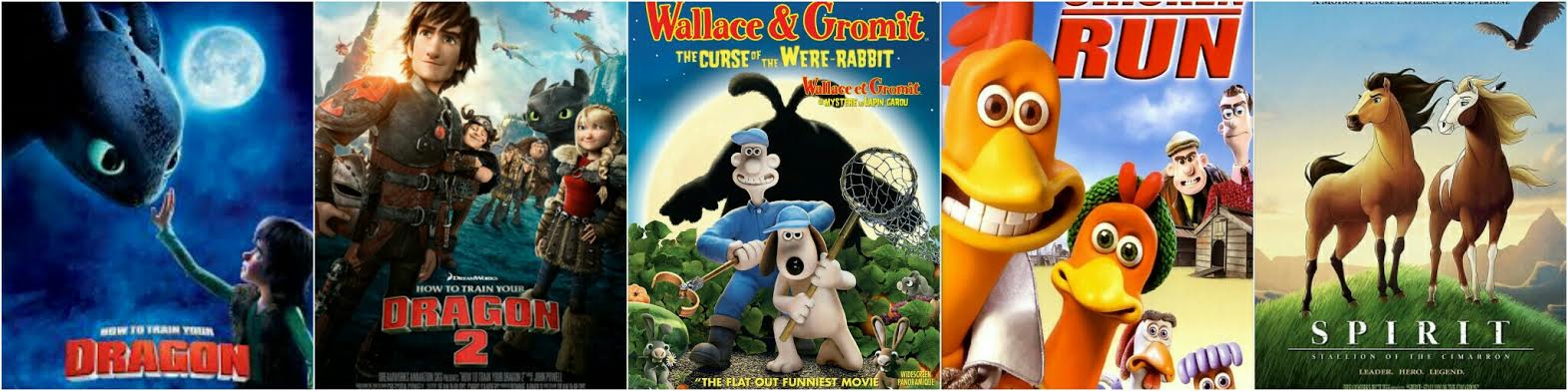 Top Ten Dreamworks Animated Films .