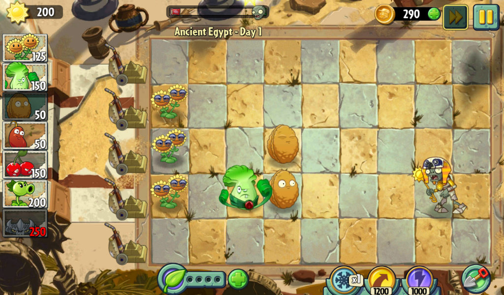 Plants Vs Zombies 2 All Bosses (Ancient Egypt, Wild West, Frostbite Cave,  Lost City, Jurassic Marsh) 