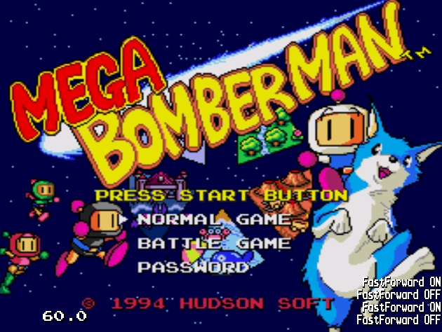 Mega Bomberman (1994)