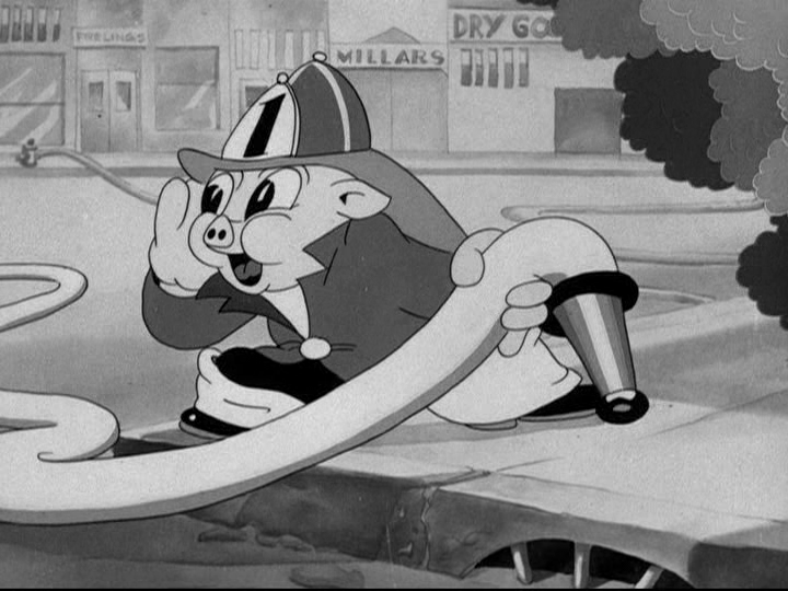 Porky the Fireman (1938)