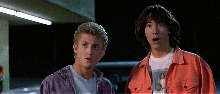 Bill & Ted's Excellent Adventure Movie Review