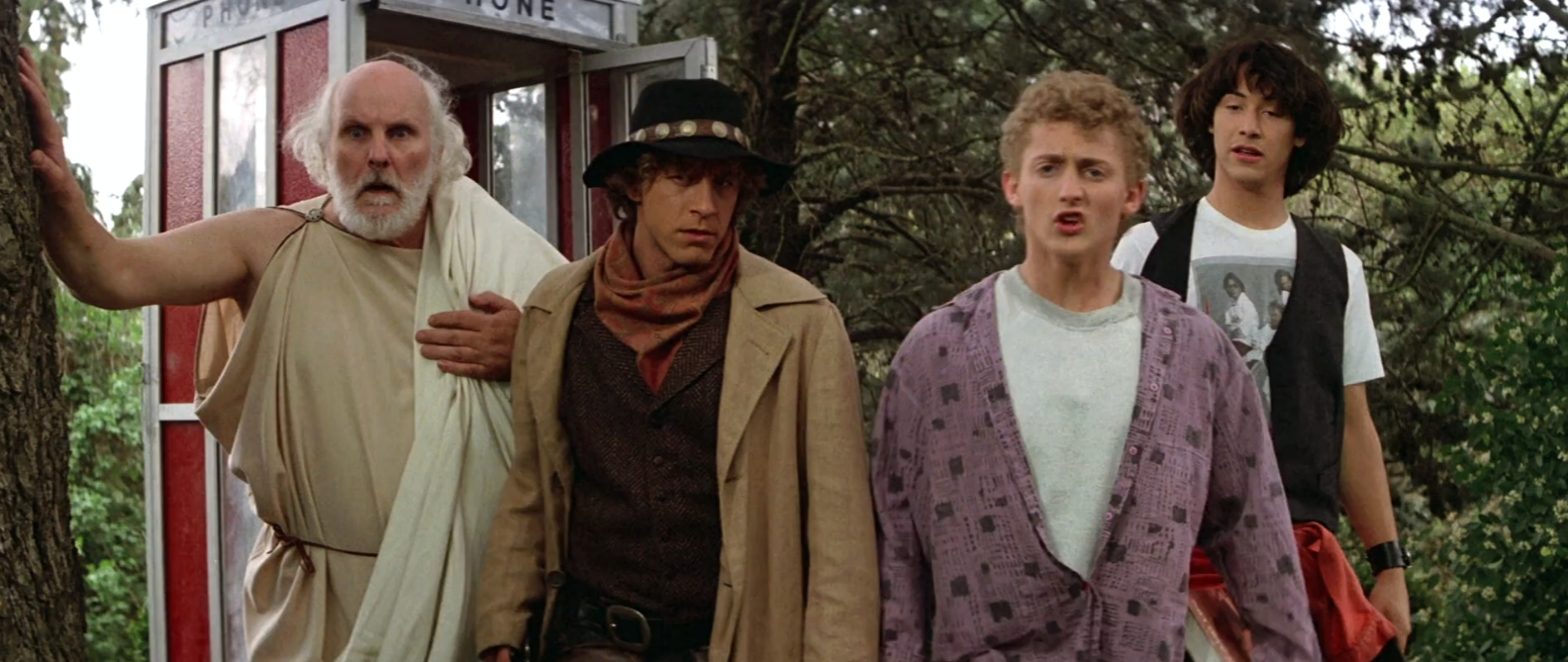 Bill & Ted's Excellent Adventure Movie Review