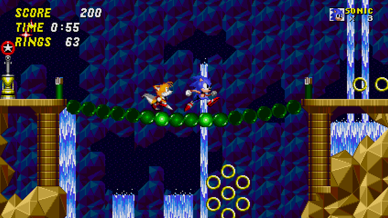 Sonic the Hedgehog 2 gameplay (PC Game, 1992) 