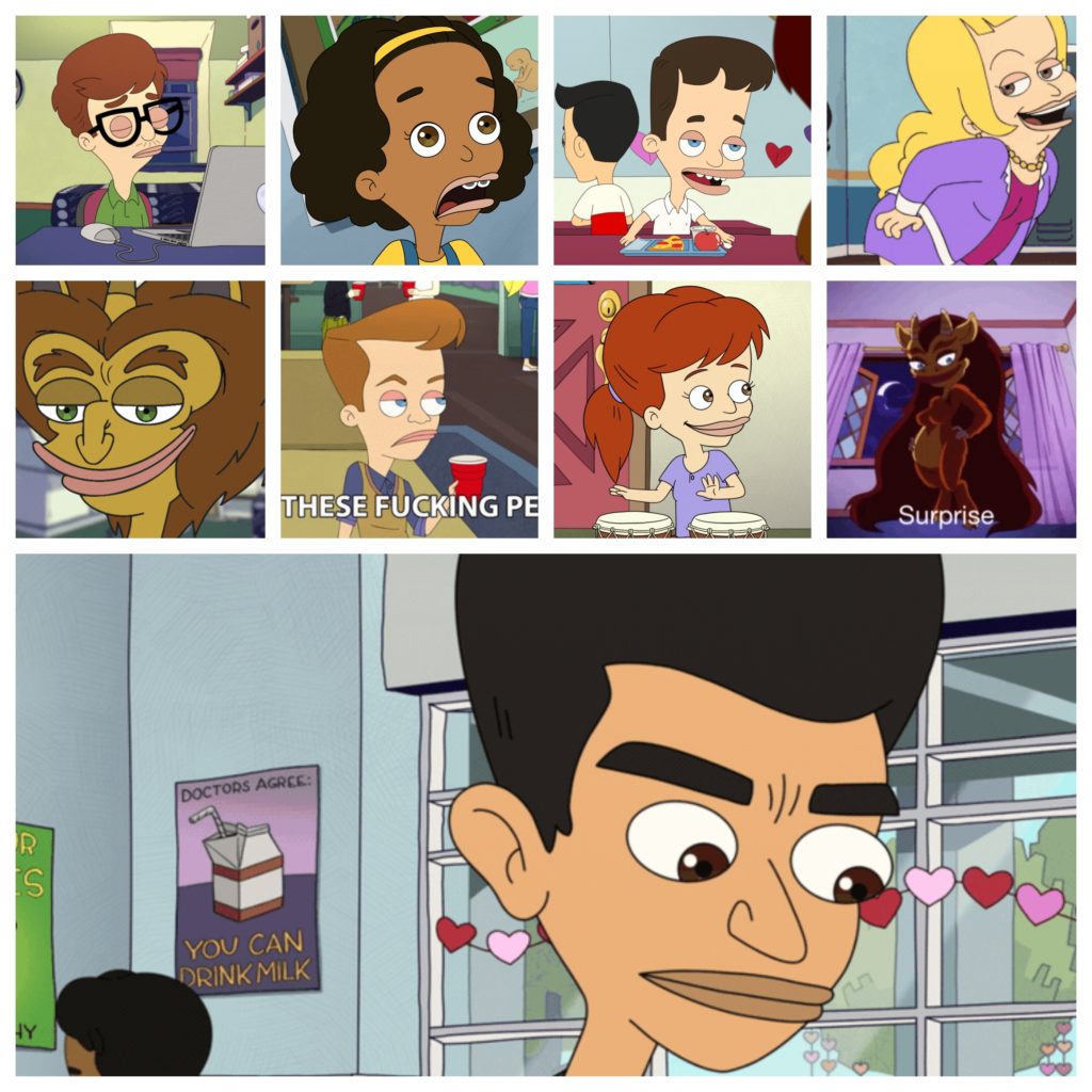 Top Ten Big Mouth Characters List