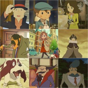 Top Ten Professor Layton Characters List